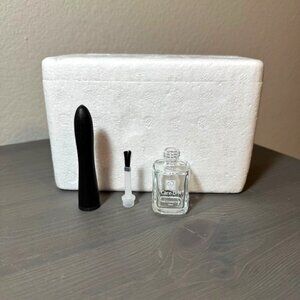 NWT Empty Nail Polish Bottles .15ml, Nail Polish Replacement Brushes, Pack of 8